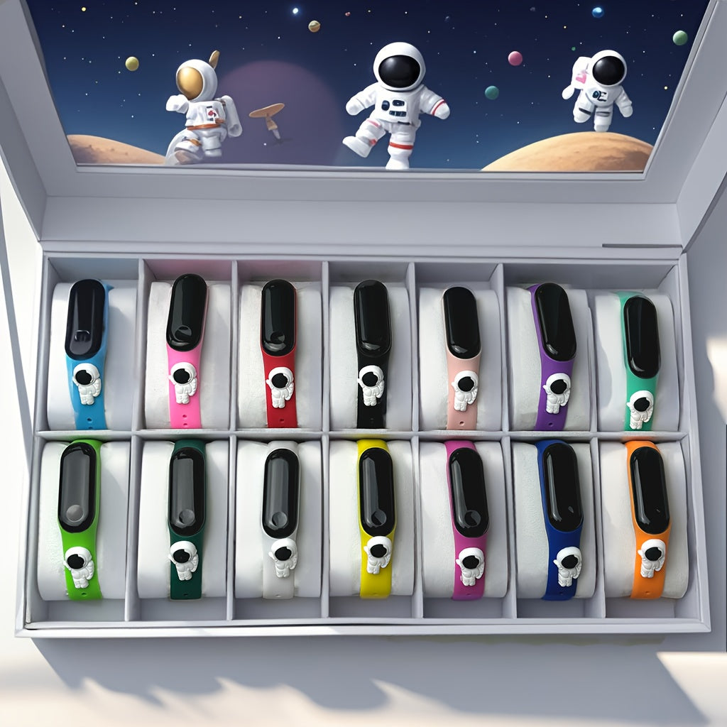 14 LED Digital Watches Candy Series Sports Wristbands