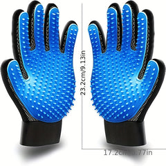 Pet Massage Gloves For Dog & Cat Dog Hair Removal Mitten Cat Hair Remover Glove