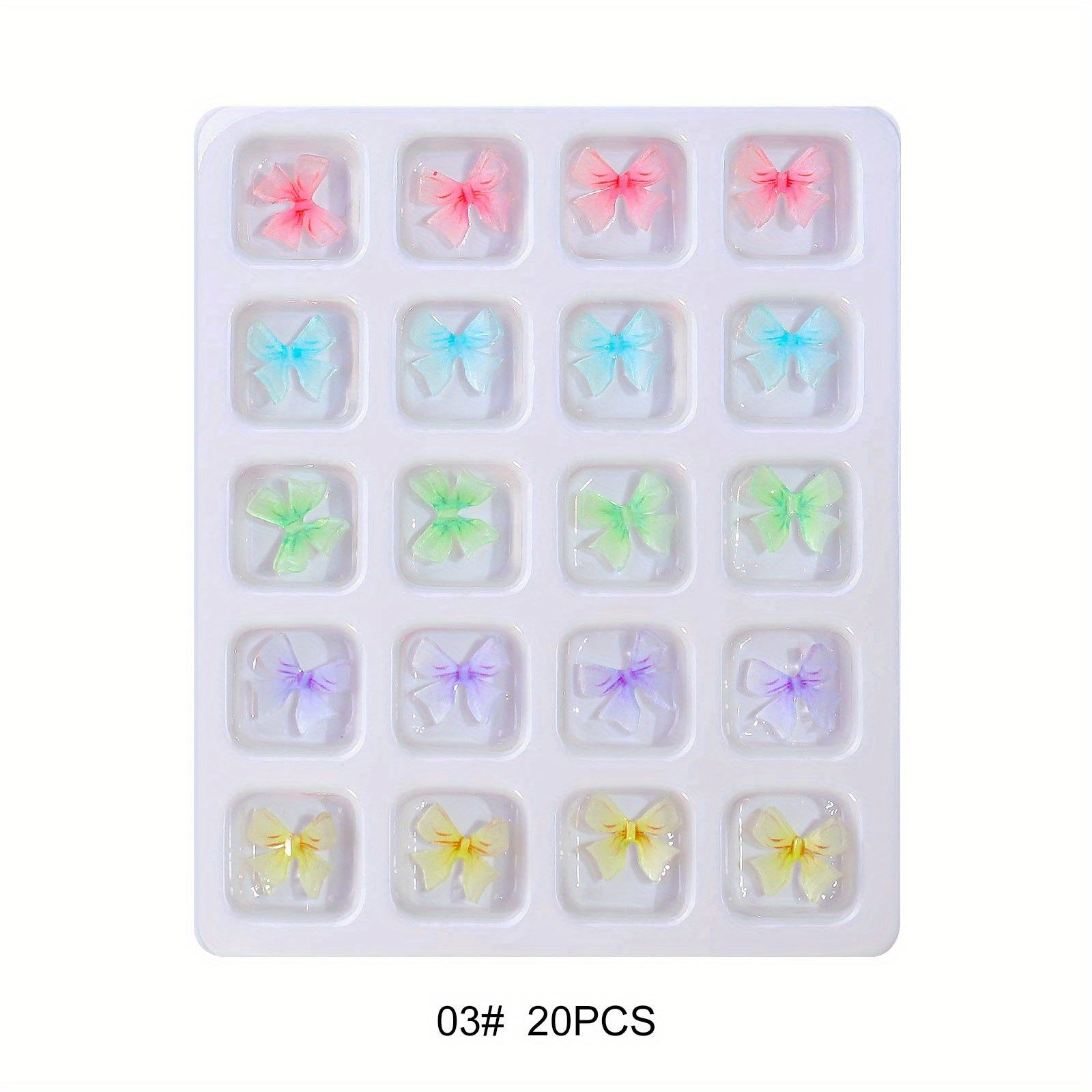 Resin Butterfly Nail Charms for Nail Art and Earring Decor