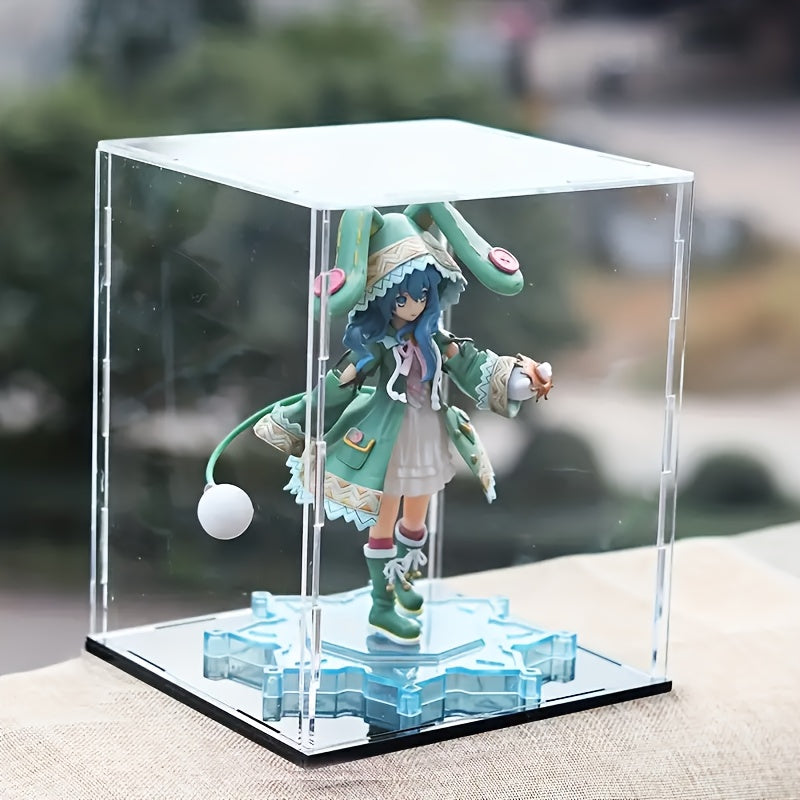 Adhesive Cutting Collection Display Box Acrylic Dustproof Storage