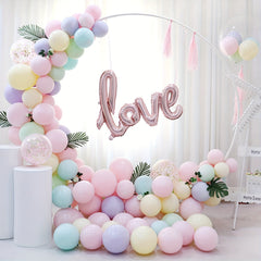 100cm Round Balloon Arch Stand Kit for Wedding Birthday Baby Shower