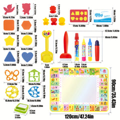 Water Doodle Mat Educational Kids Painting & Drawing Toy