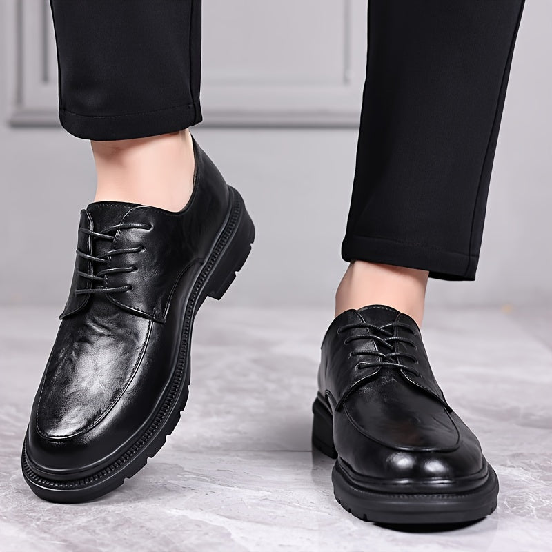 Men's Casual Lace up Dress Shoes Soft Sole