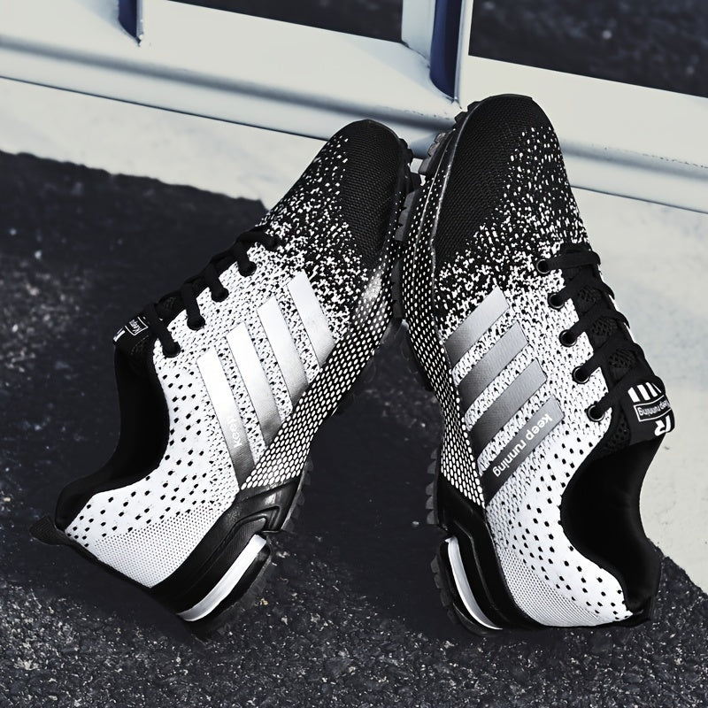 Men's Breathable Running Shoes, Shock Absorption, Non Slip Sneakers