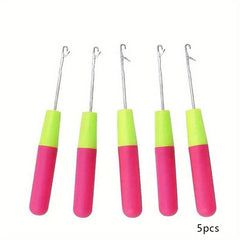5pcs Knitting Tools Set Aluminum Sewing Needles Random