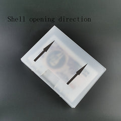 100pcs Bill Holder With Storage Case Plastic Money Holders Currency Sleeves