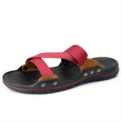 Men's Beach Shoes Quick Drying Non Slip Slides Summer