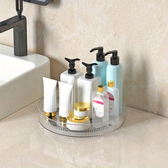 360 Rotating Makeup Organizer for Vanity Spinning Skincare and Cosmetic Storage