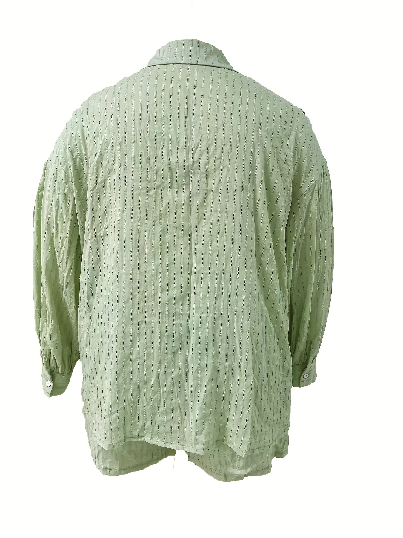 Ribbed Lantern Sleeve Shirt & Shorts Set