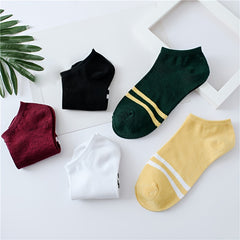 Women's Striped Print Ankle Socks