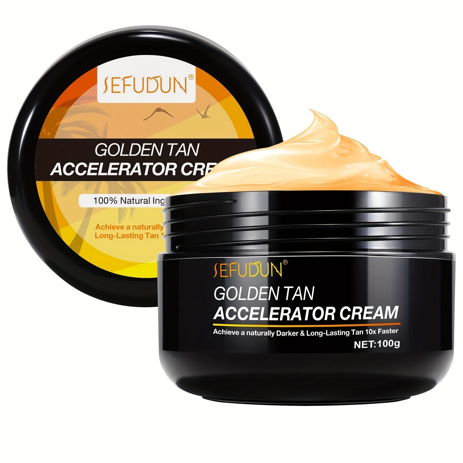 Self Tanning Gel Face Body Bronzer Lotion Wheat Summer Seaside Sunbathing