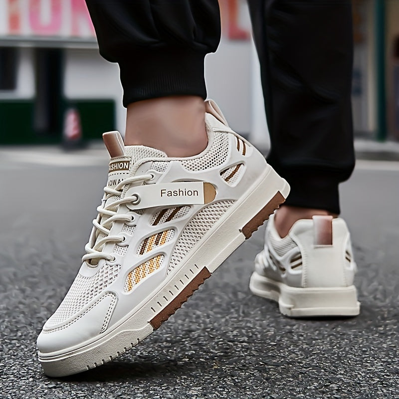 Men's Skate Shoes Lace Up Sneakers