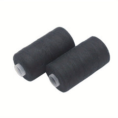 2pcs 500m Polyester Sewing Thread Set, Strong & Durable, for Hand Machines