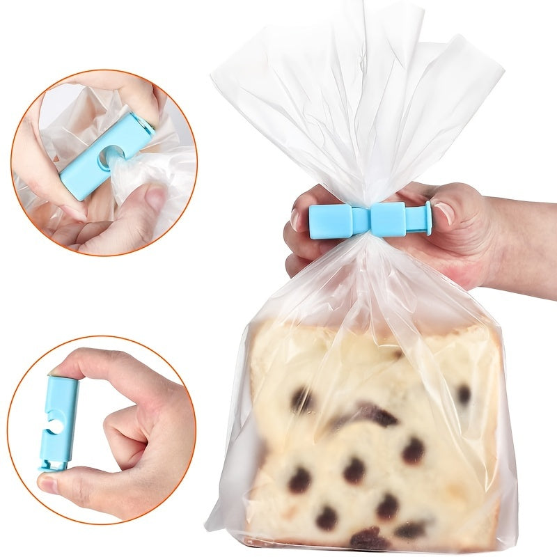 4pcs Bread and Toast Sealing Clip, Kitchen Storage Lock Type Press Type Clip