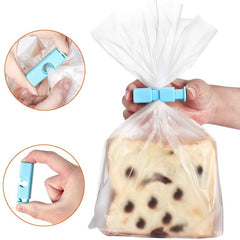 4pcs Bread and Toast Sealing Clip, Kitchen Storage Lock Type Press Type Clip