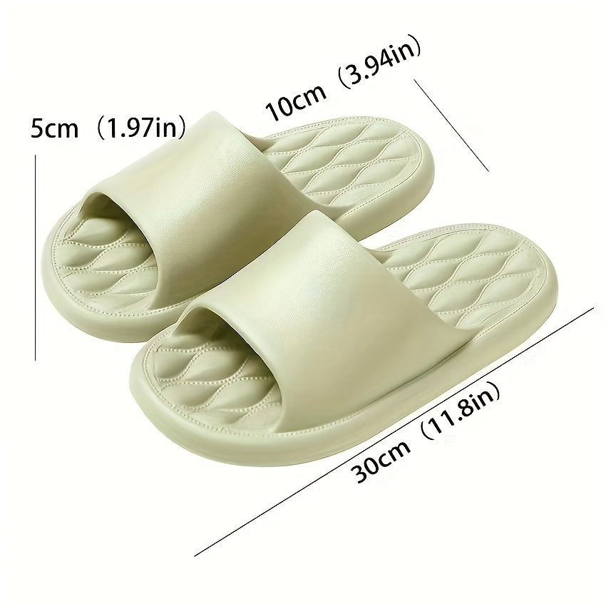 Men's Slip On Slides Cozy Walking Slippers