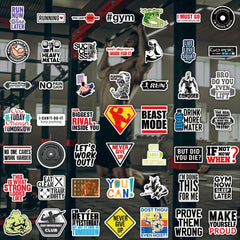 200pcs Fitness Gym Workout Stickers for Planners & Journals Girls Teens