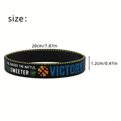 Basketball Silicone Bracelet Basketball Rubber Wristband