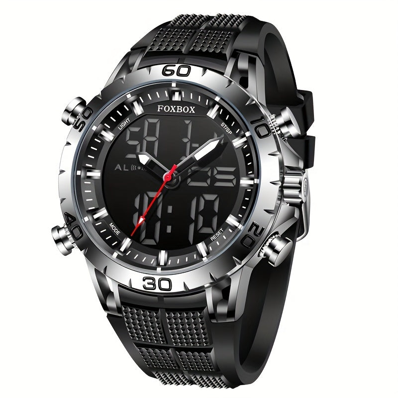 Women's Sports Dual Display Quartz Watch Waterproof Digital Electronic