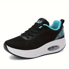 Women's Air Cushion Walking Shoes Thick Sole Non Slip Sneakers