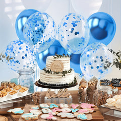 30pcs Metallic Royal Balloons for Men Boy Birthday Wedding Baby Shower