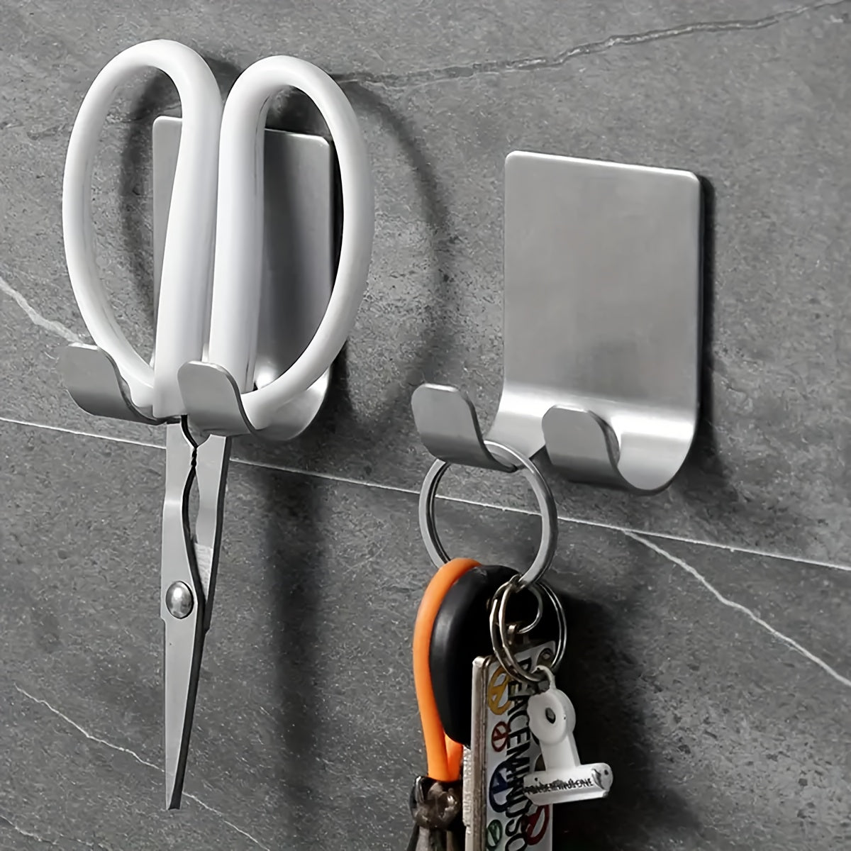 Wall Mounted Razor Holder No Drilling Bathroom Hook Rack