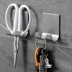 Wall Mounted Razor Holder No Drilling Bathroom Hook Rack