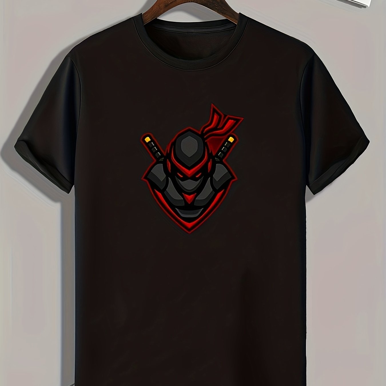 Soldier Print Men's Graphic T shirt Casual Comfy Tees