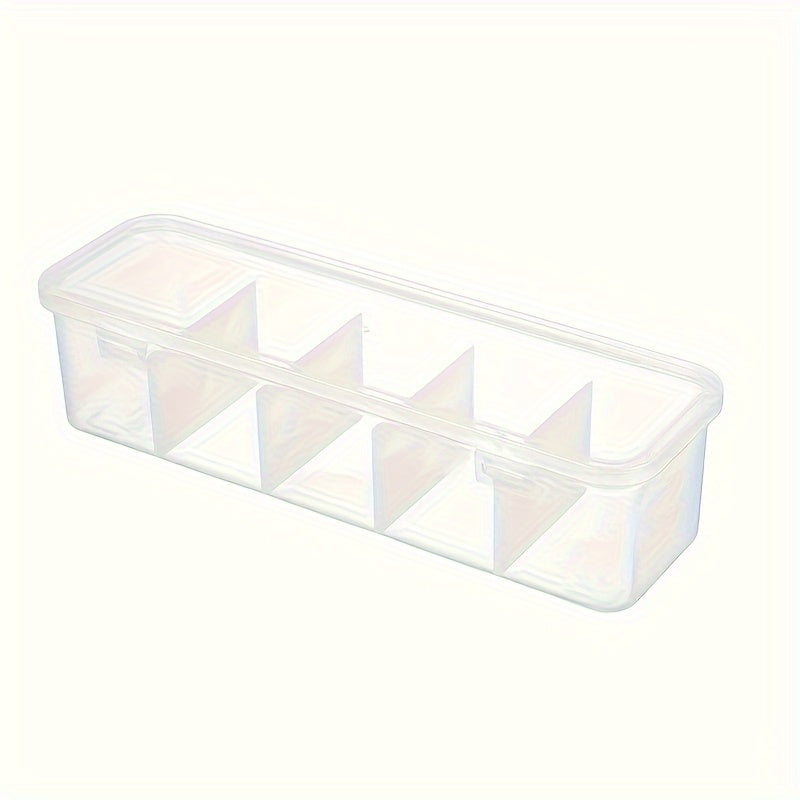 Desktop Plastic Cable Storage Box with Flip Cover