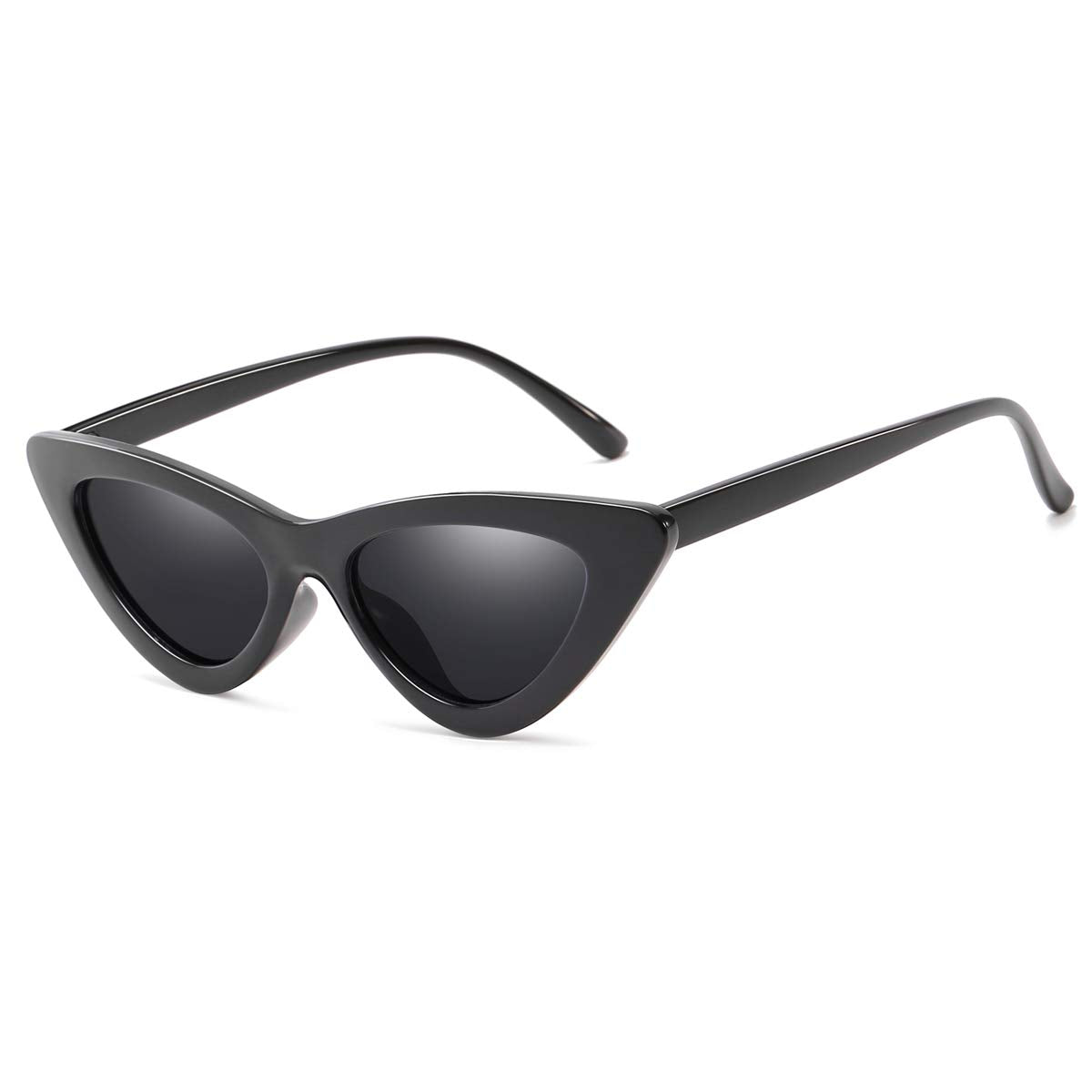 Vintage Narrow Cat Eye Sunglasses For Women