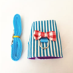 Pet Rabbit Harness Vest And Leash Set For Ferret Big Hamster Bunny