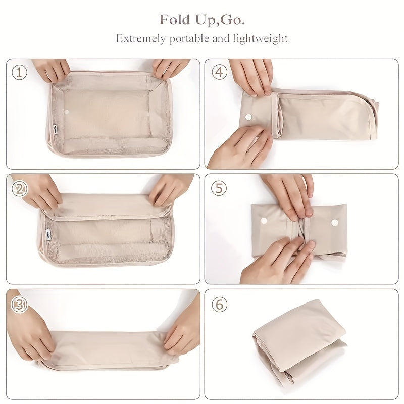 9 Pcs Cosmetic Bags Lightweight Travel Duffle Bag