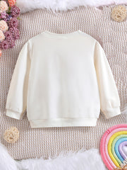 Girls Casual Pullover Sweatshirt DADDY'S Girl Print
