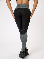 Patchwork Yoga Leggings High Waist Breathable Fitness Pants