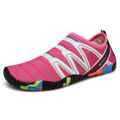 Women's Zigzag Water Shoes Quick Dry Aqua Socks for Swimming Surfing