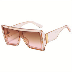 Men's Square Sunglasses Big Frame with Packaging Box