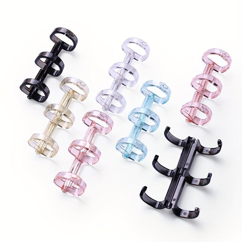 3-Ring Binder Set - 4 Pack of Assorted Colors