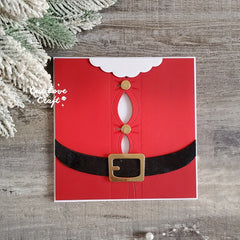 Catlove Fat Santa Claus Christmas Metal Cutting Dies Scrapbooking Stencil