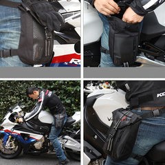 Men's Waterproof Oxford Leg Waist Bag Thigh Pouch