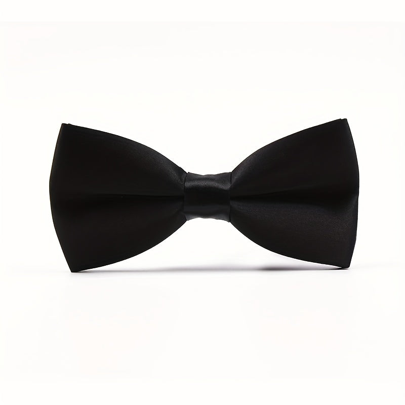 Men's Business Solid Bow Tie Wedding Banquet
