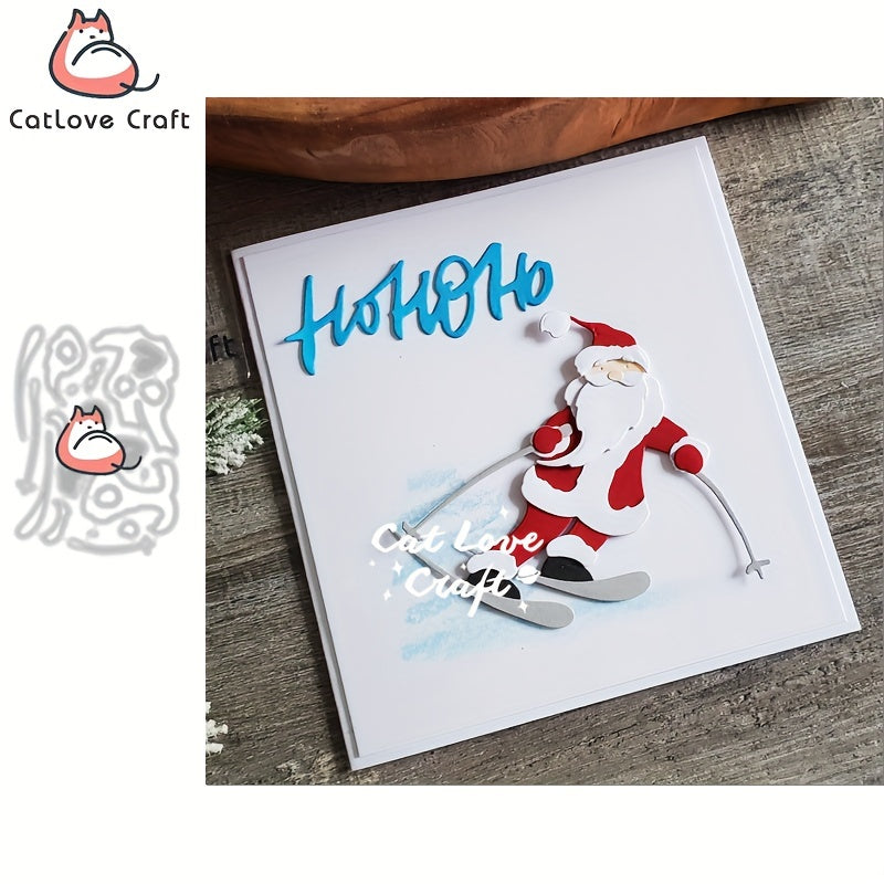 Catlove Santa Claus Christmas Metal Cutting Dies Scrapbooking Stencil Die