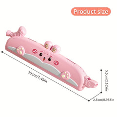2pcs Cartoon 16 Hole Harmonica Toy Instrument for Boys and Girls