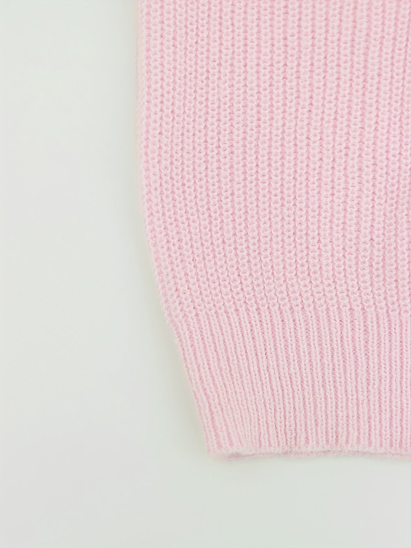 Solid Knit High Neck Zipper Sweater