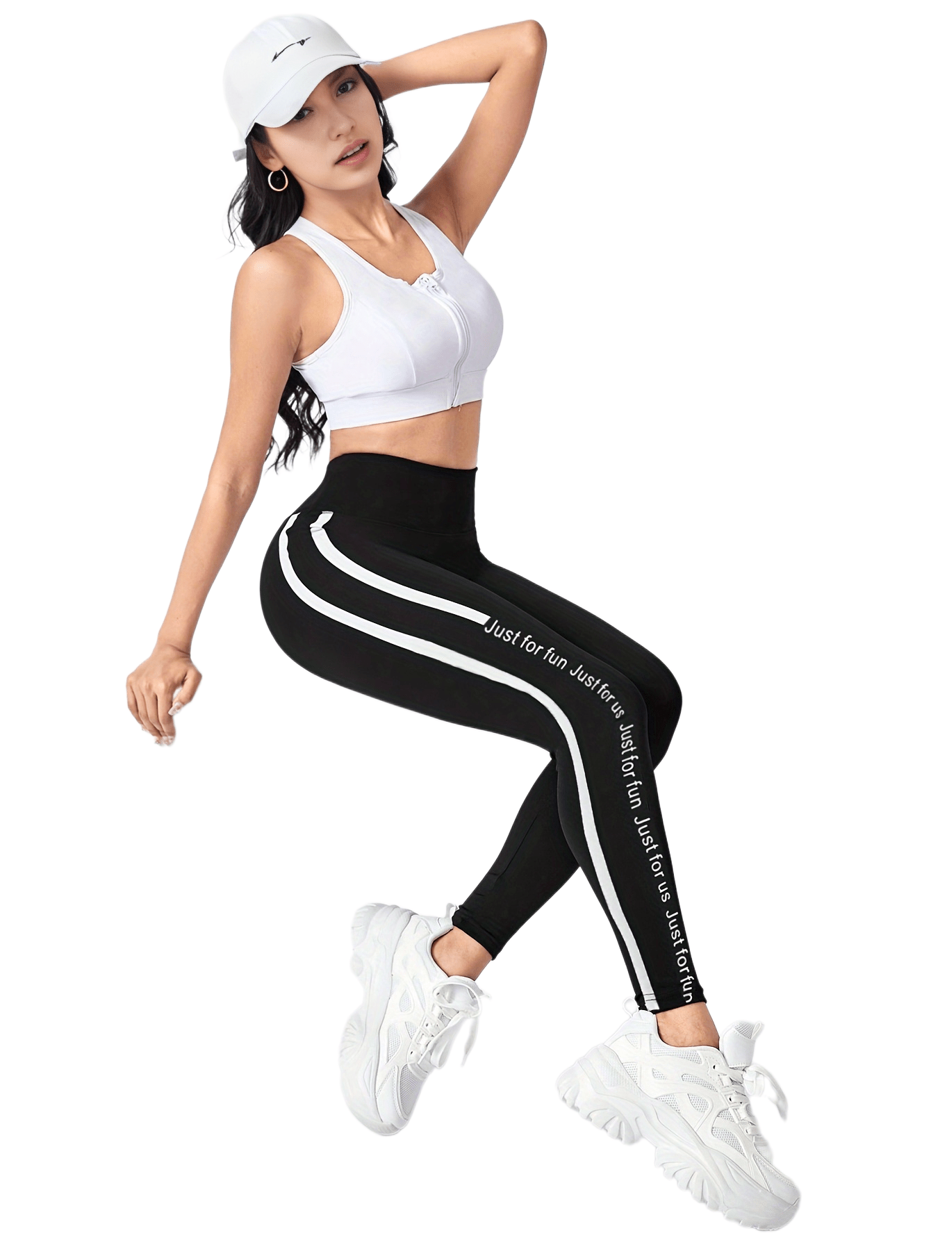 Pattern & Striped Yoga Workout Pants Activewear