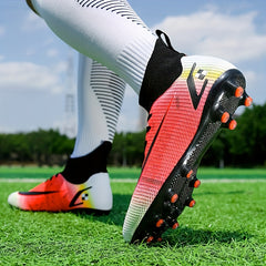 Boy's Non Slip AG Football Cleat Outdoor Soccer Shoes