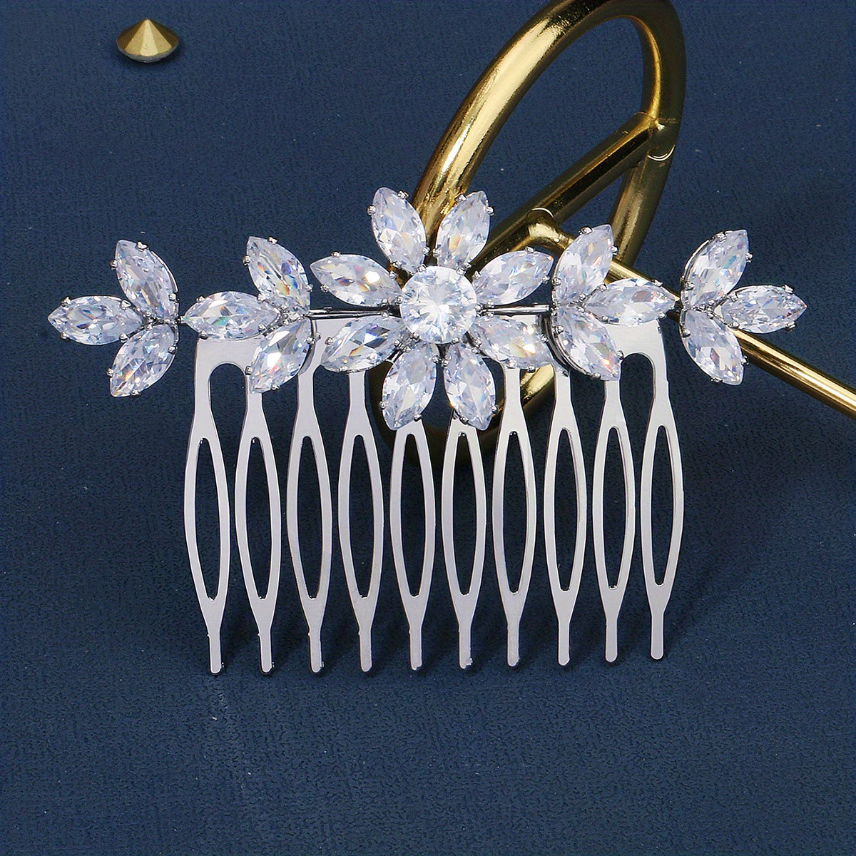 Rhinestone Hair Comb Accessories Bridal Insert Comb