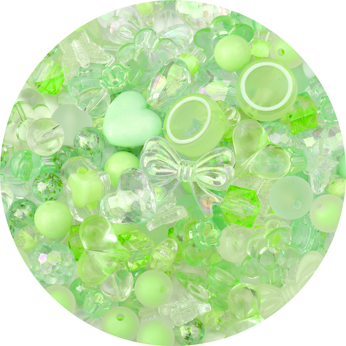 30g Acrylic DIY Beads Baroque Random Mix Series Materials