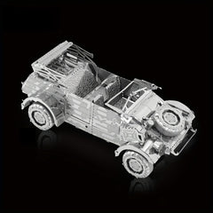 3D Metal Puzzle Model DIY Educational Off-road Vehicle Bucket Car