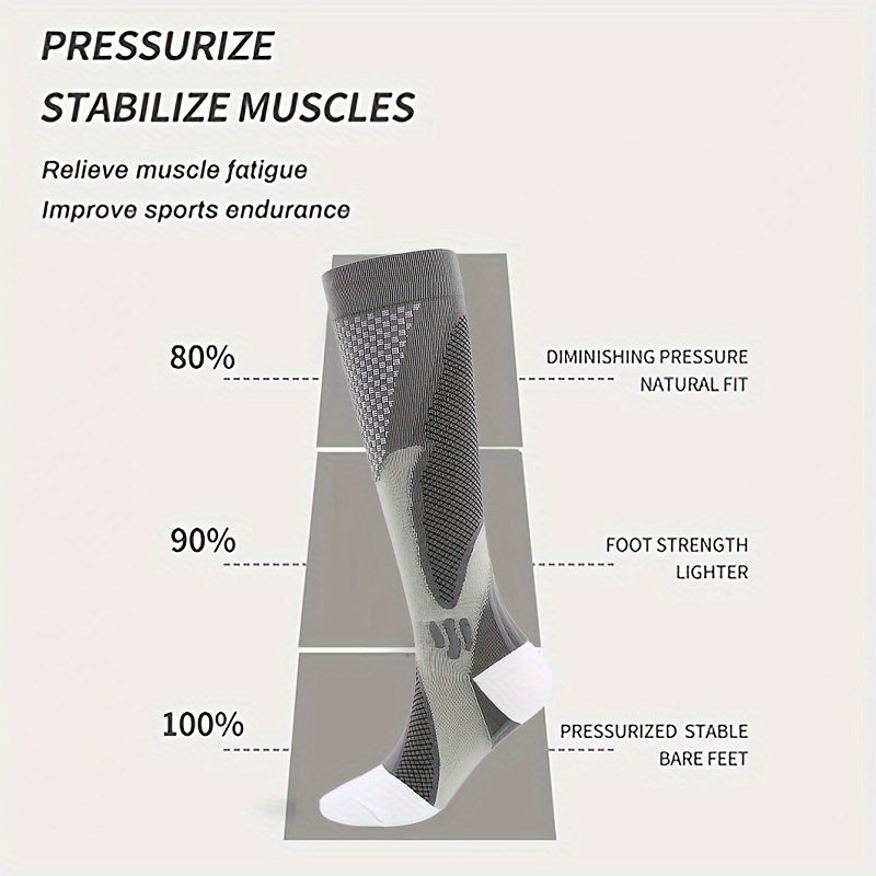 Copper Compression Socks for Men and Women Improve Circulation, Reduce Swelling