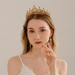Crystal Wedding Crown Rhinestone Headband Princess Tiara
